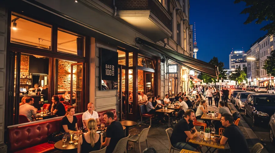 100 GRAMM Bar & Lounge, Coctelería en Berlín