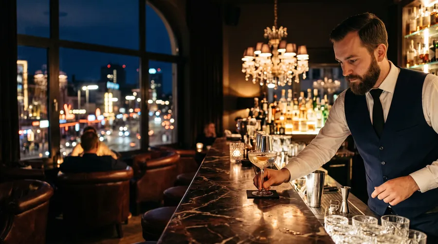 20up, Bar de hotel en Hamburgo