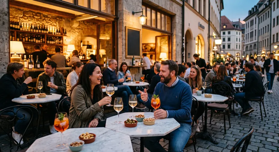 Bar Centrale, Vinoteca y bar de aperitivo en Múnich