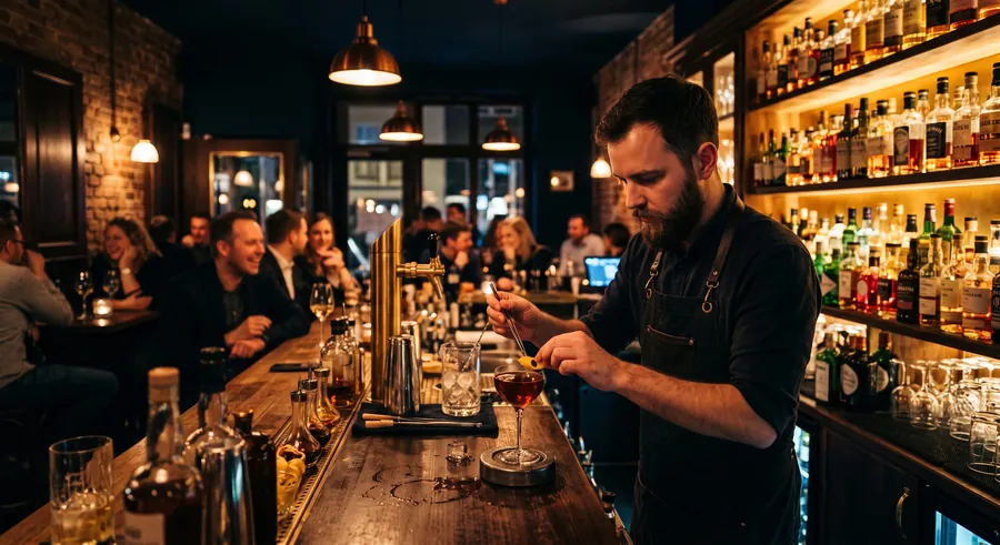 Boston Bar, Coctelería en Düsseldorf