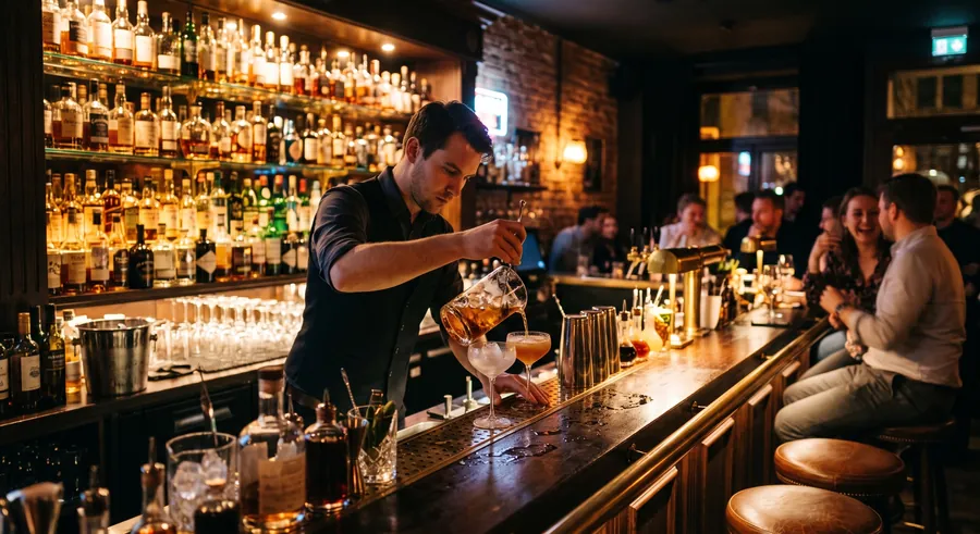 Goldene Bar, Coctelería en Múnich