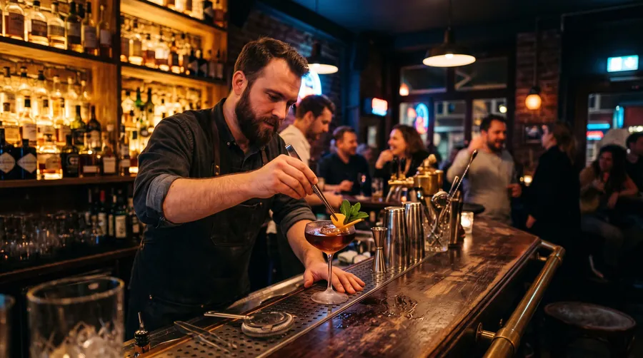 Kleines Phi, Coctelería en Hamburgo