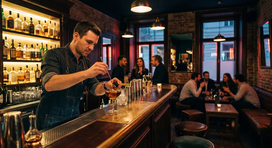 Kleinod, Coctelería en Viena