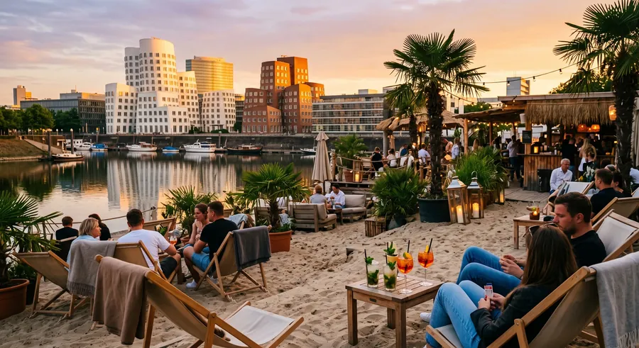 Monkey’s Island, Beach club en Düsseldorf