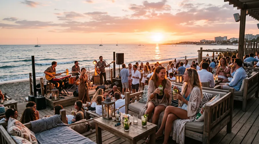 Playa Padre, Beach club en Marbella