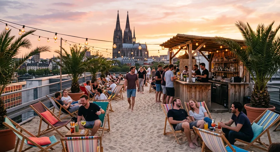 Sky Beach, Beach club en Colonia