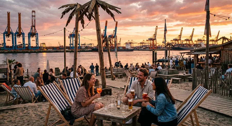 StrandPauli, Beach club en Hamburgo