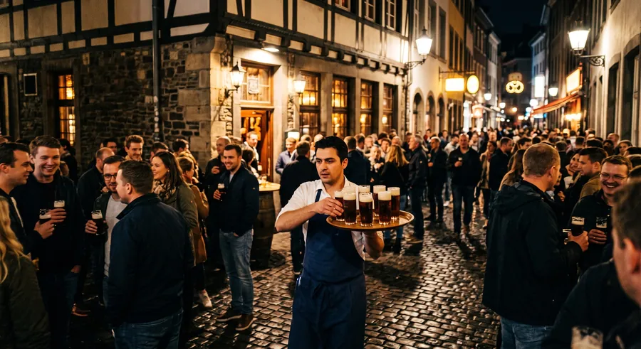 Uerige, Bar de culto en Düsseldorf